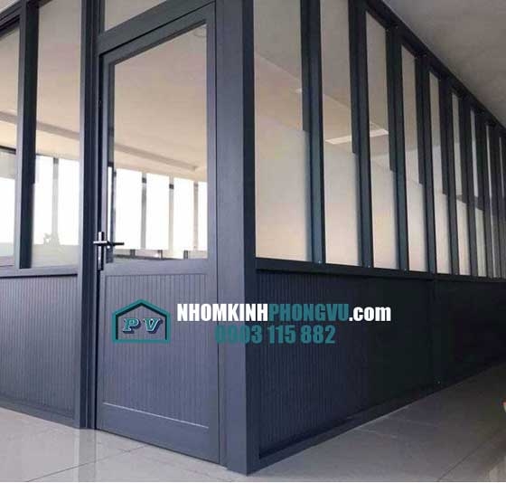 Thi công vách ngăn nhôm kính làm phòng họp đẹp, giá rẻ tại tphcm 
