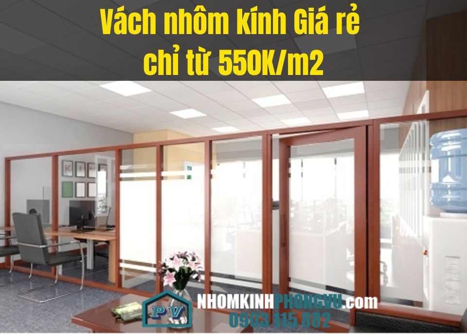 Báo Giá 299+ Mẫu Vách Ngăn Nhôm Kính Giá Rẻ - Đẹp Nhất 2024 Tại HCM  