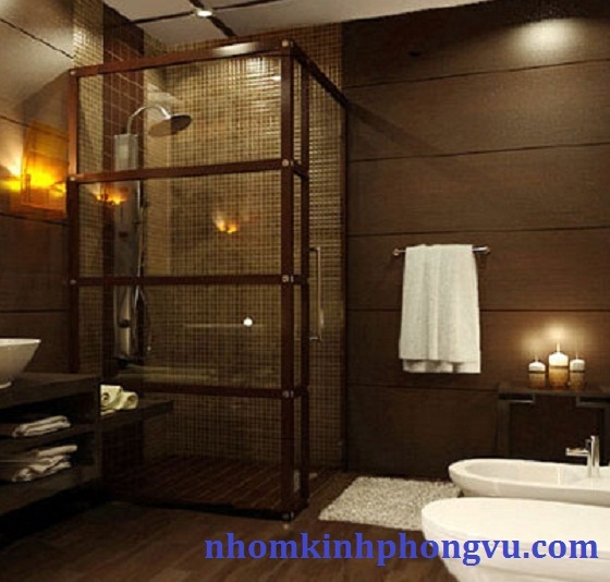 Mẫu carbin phòng tắm kính cường lực hiện đại PTK02