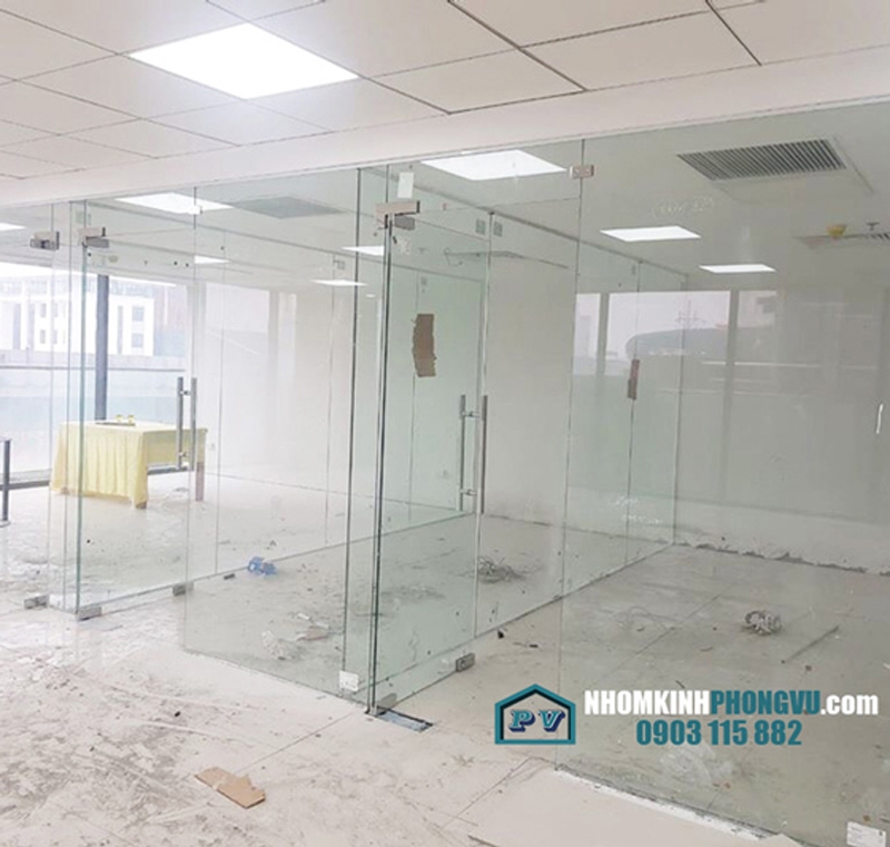 [Thợ] Thi công cửa kính/vách kính cường lực giá rẻ tại Bình Hưng Hòa, Bình Tân, TPHCM